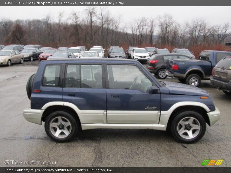  1998 Sidekick Sport JLX 4 Door 4x4 Scuba Blue Metallic