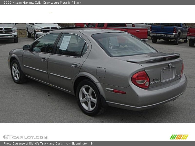 Gray Lustre Metallic / Black 2000 Nissan Maxima GLE