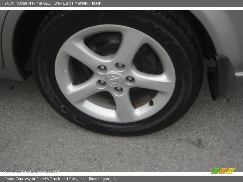 Gray Lustre Metallic / Black 2000 Nissan Maxima GLE