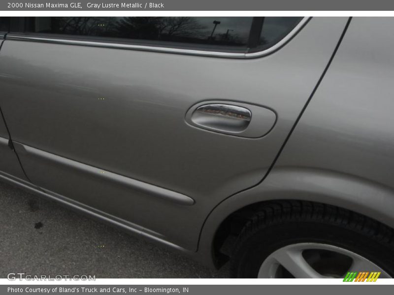 Gray Lustre Metallic / Black 2000 Nissan Maxima GLE