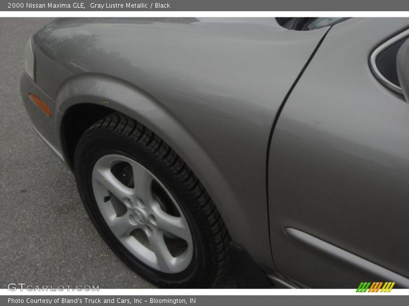 Gray Lustre Metallic / Black 2000 Nissan Maxima GLE
