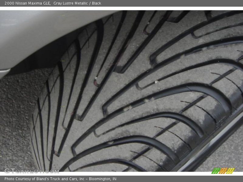 Gray Lustre Metallic / Black 2000 Nissan Maxima GLE