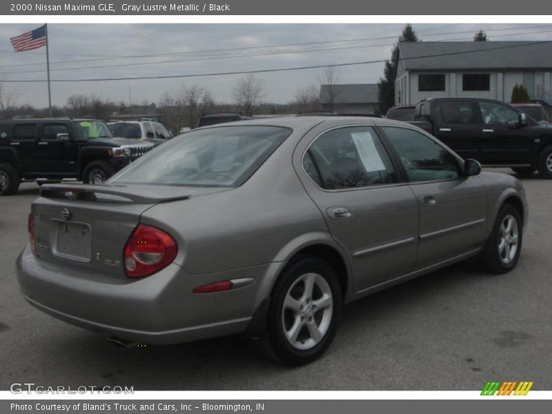 Gray Lustre Metallic / Black 2000 Nissan Maxima GLE