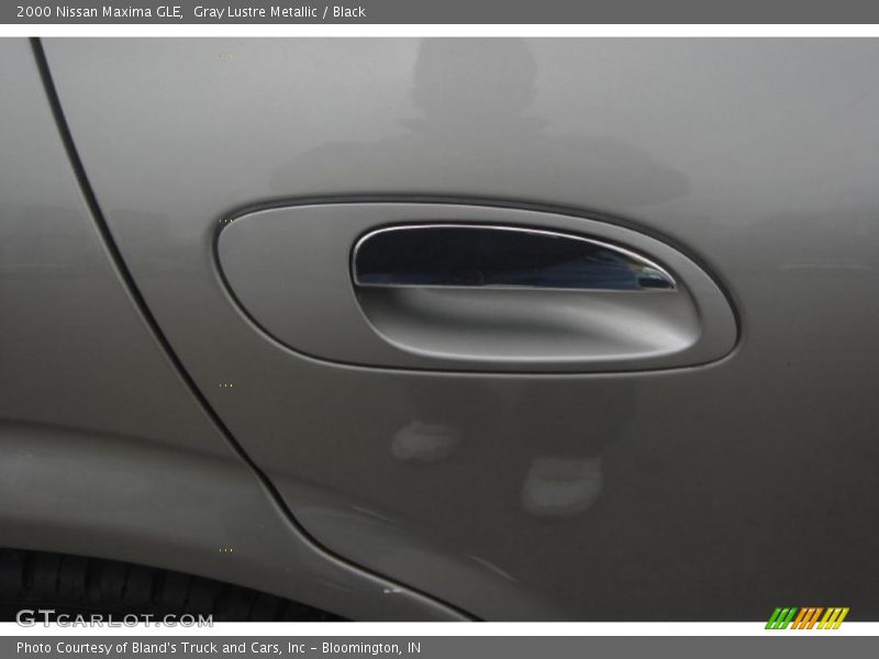Gray Lustre Metallic / Black 2000 Nissan Maxima GLE