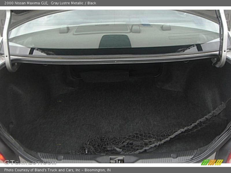 Gray Lustre Metallic / Black 2000 Nissan Maxima GLE