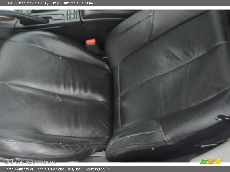 Gray Lustre Metallic / Black 2000 Nissan Maxima GLE