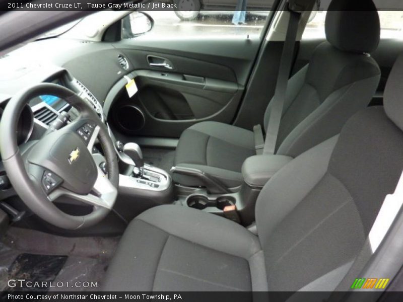 Taupe Gray Metallic / Jet Black 2011 Chevrolet Cruze LT