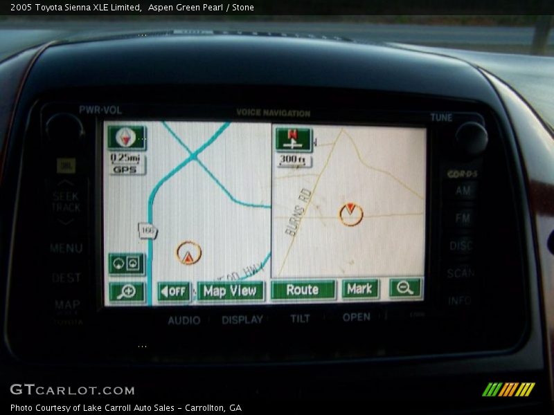 Aspen Green Pearl / Stone 2005 Toyota Sienna XLE Limited