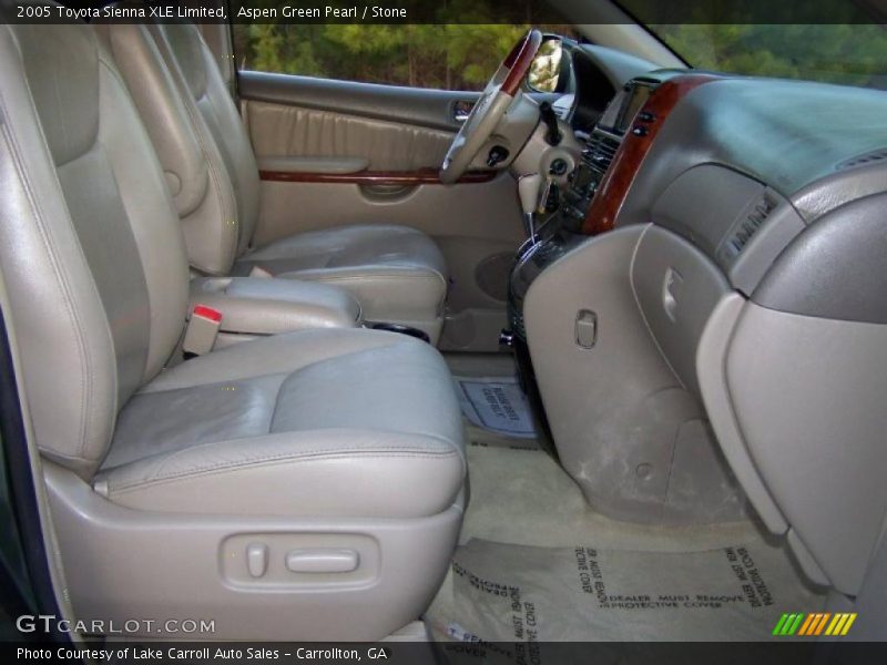 Aspen Green Pearl / Stone 2005 Toyota Sienna XLE Limited