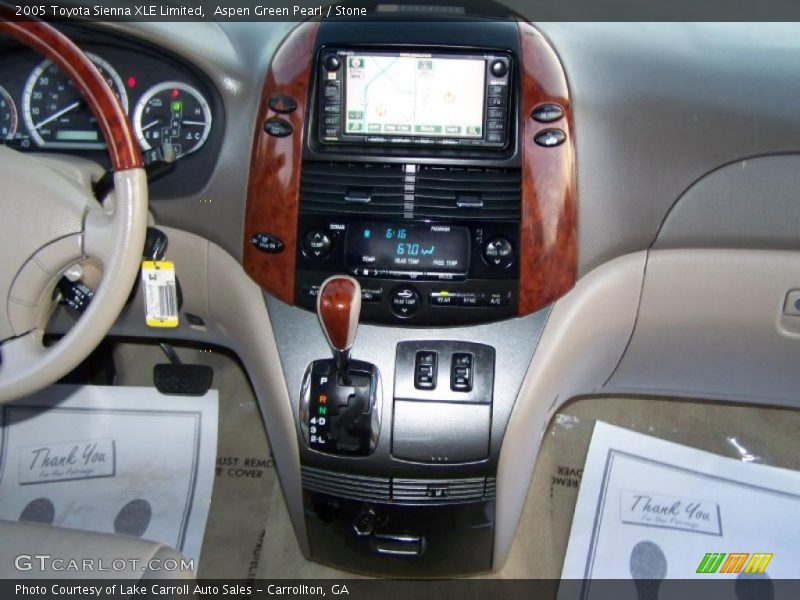 Aspen Green Pearl / Stone 2005 Toyota Sienna XLE Limited