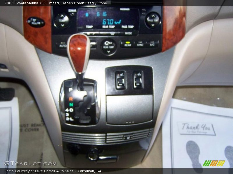 Aspen Green Pearl / Stone 2005 Toyota Sienna XLE Limited
