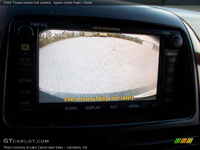 Aspen Green Pearl / Stone 2005 Toyota Sienna XLE Limited