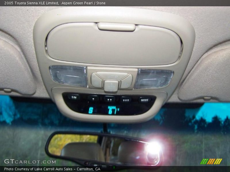 Aspen Green Pearl / Stone 2005 Toyota Sienna XLE Limited