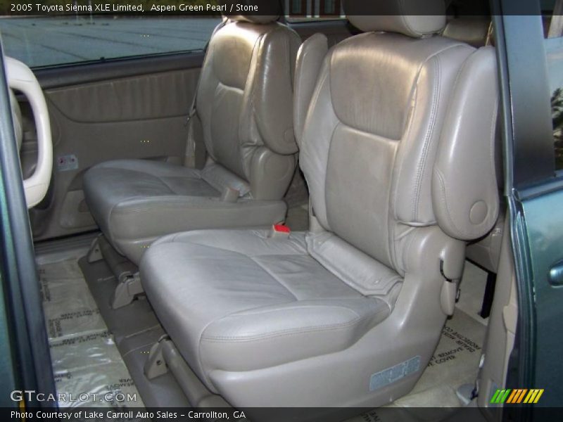Aspen Green Pearl / Stone 2005 Toyota Sienna XLE Limited
