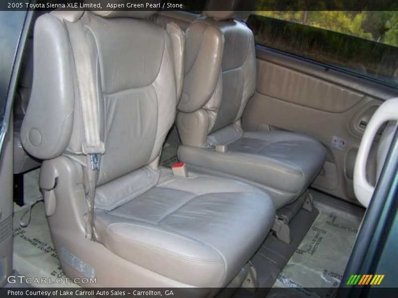Aspen Green Pearl / Stone 2005 Toyota Sienna XLE Limited