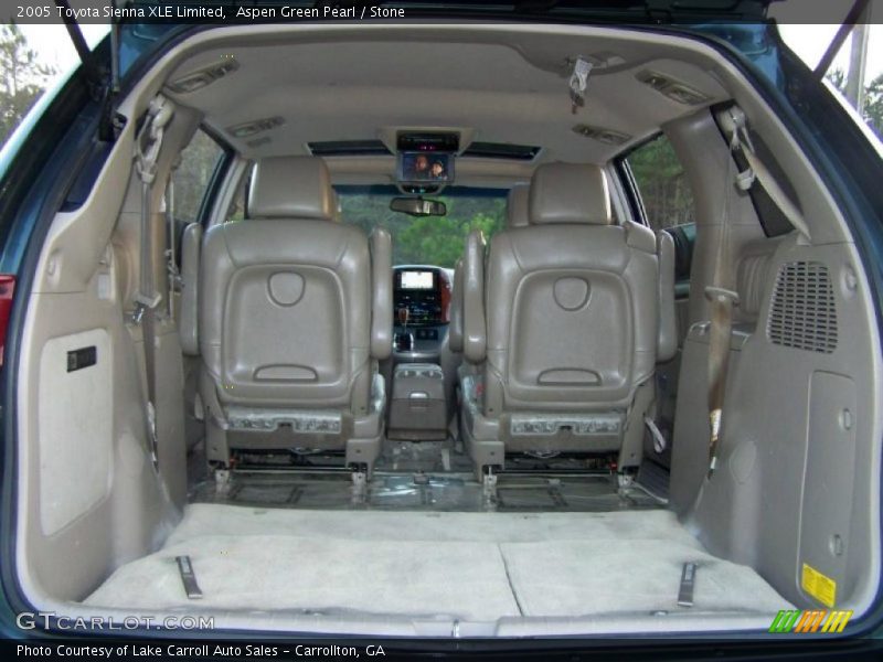 Aspen Green Pearl / Stone 2005 Toyota Sienna XLE Limited
