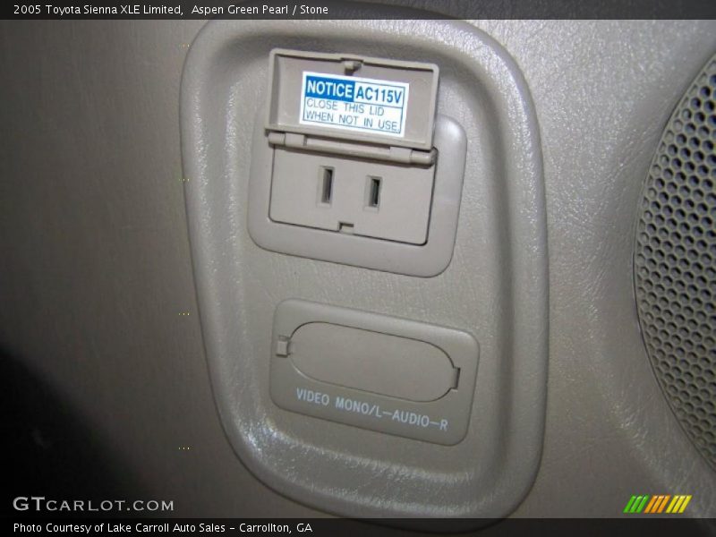 Aspen Green Pearl / Stone 2005 Toyota Sienna XLE Limited