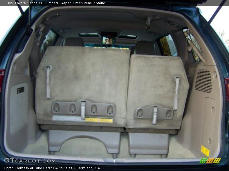Aspen Green Pearl / Stone 2005 Toyota Sienna XLE Limited