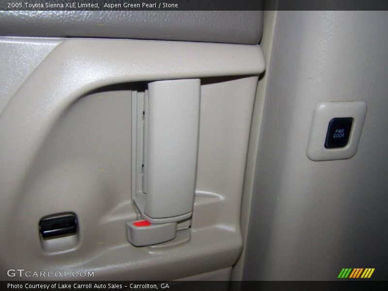 Aspen Green Pearl / Stone 2005 Toyota Sienna XLE Limited