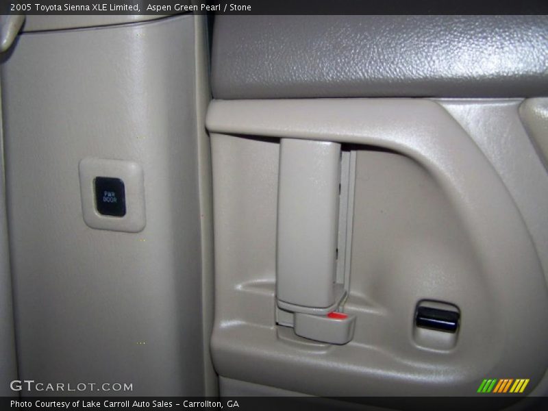 Aspen Green Pearl / Stone 2005 Toyota Sienna XLE Limited