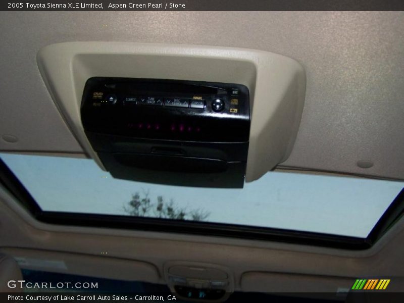 Aspen Green Pearl / Stone 2005 Toyota Sienna XLE Limited