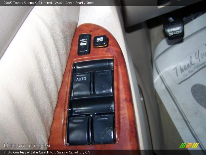Aspen Green Pearl / Stone 2005 Toyota Sienna XLE Limited