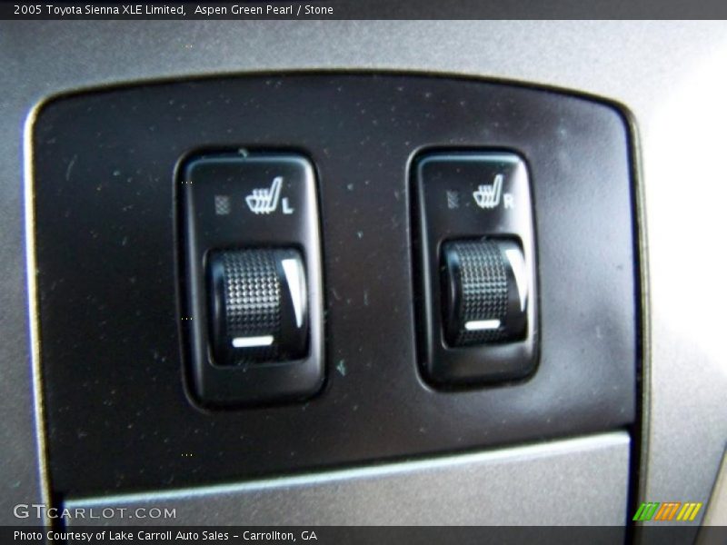 Aspen Green Pearl / Stone 2005 Toyota Sienna XLE Limited