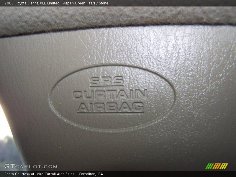 Aspen Green Pearl / Stone 2005 Toyota Sienna XLE Limited
