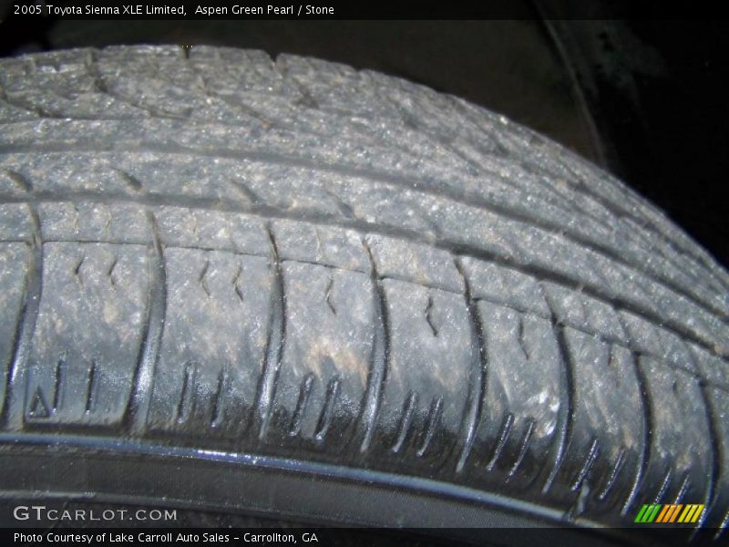 Aspen Green Pearl / Stone 2005 Toyota Sienna XLE Limited