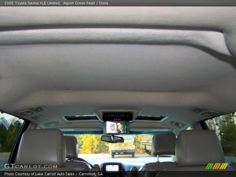 Aspen Green Pearl / Stone 2005 Toyota Sienna XLE Limited