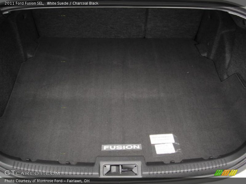 White Suede / Charcoal Black 2011 Ford Fusion SEL