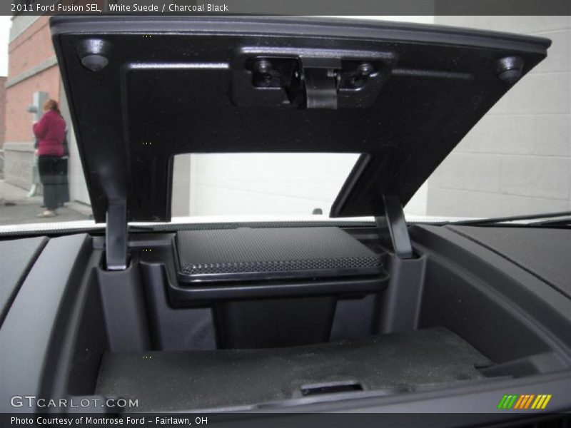 White Suede / Charcoal Black 2011 Ford Fusion SEL
