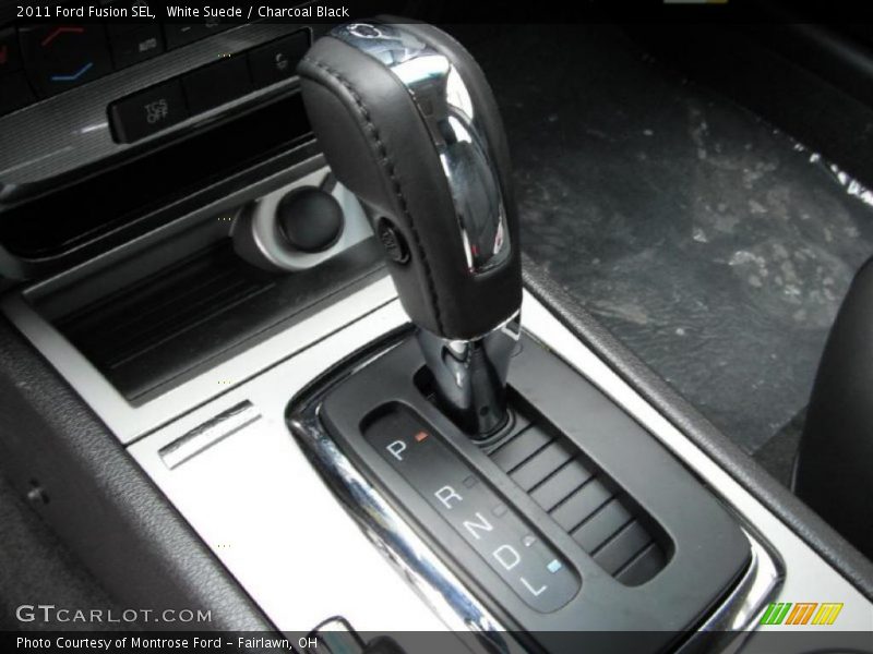 White Suede / Charcoal Black 2011 Ford Fusion SEL