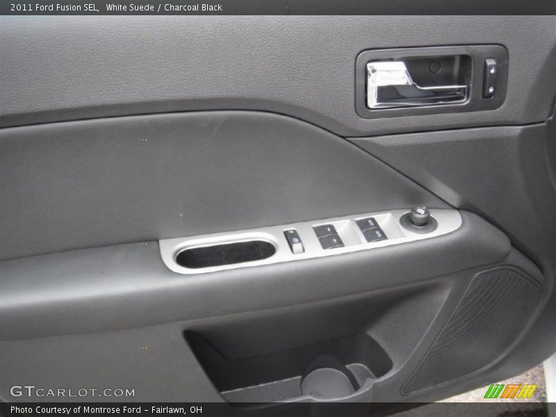 White Suede / Charcoal Black 2011 Ford Fusion SEL
