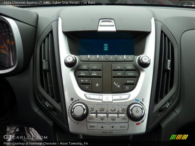 Cyber Gray Metallic / Jet Black 2011 Chevrolet Equinox LT AWD