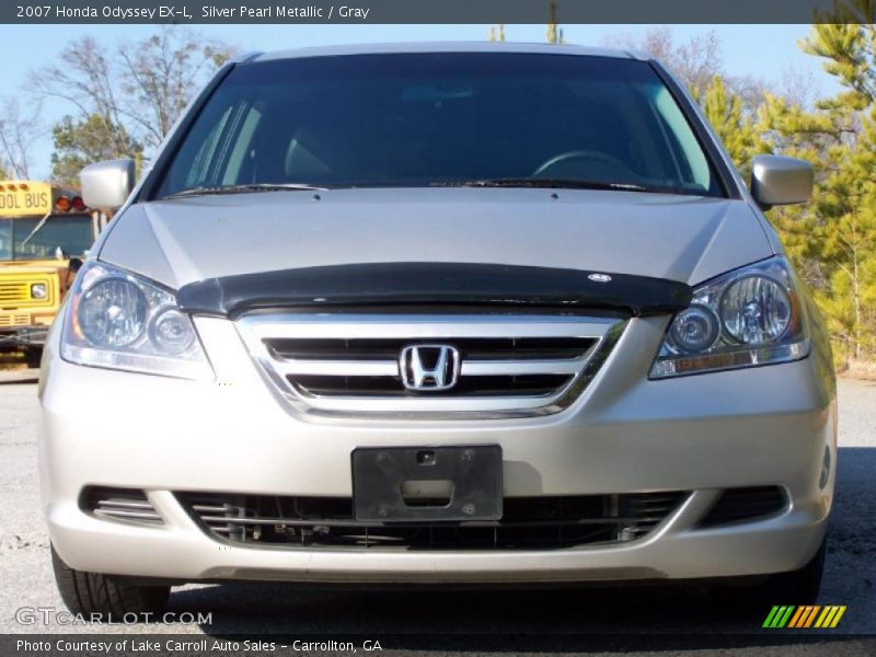 Silver Pearl Metallic / Gray 2007 Honda Odyssey EX-L