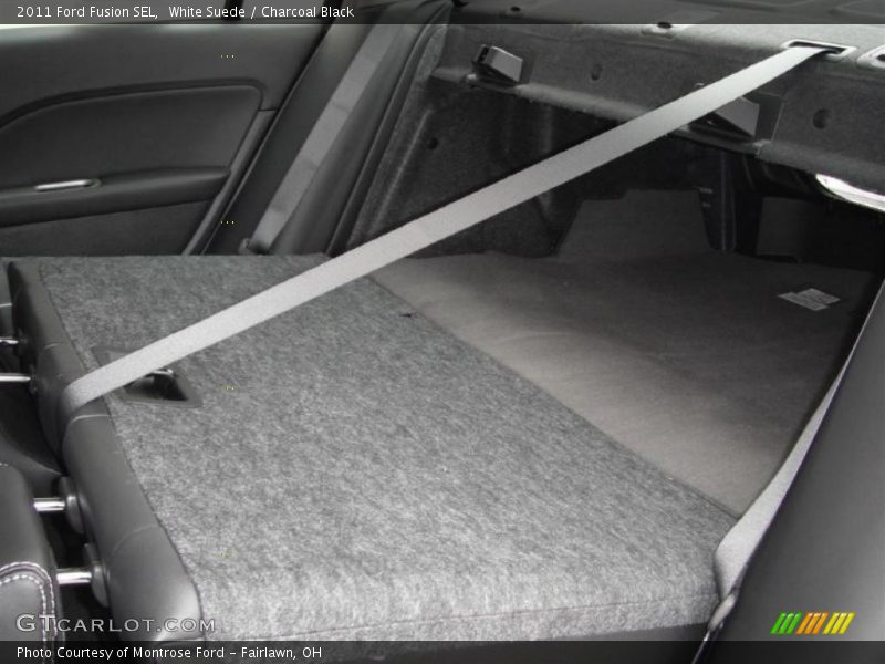 White Suede / Charcoal Black 2011 Ford Fusion SEL
