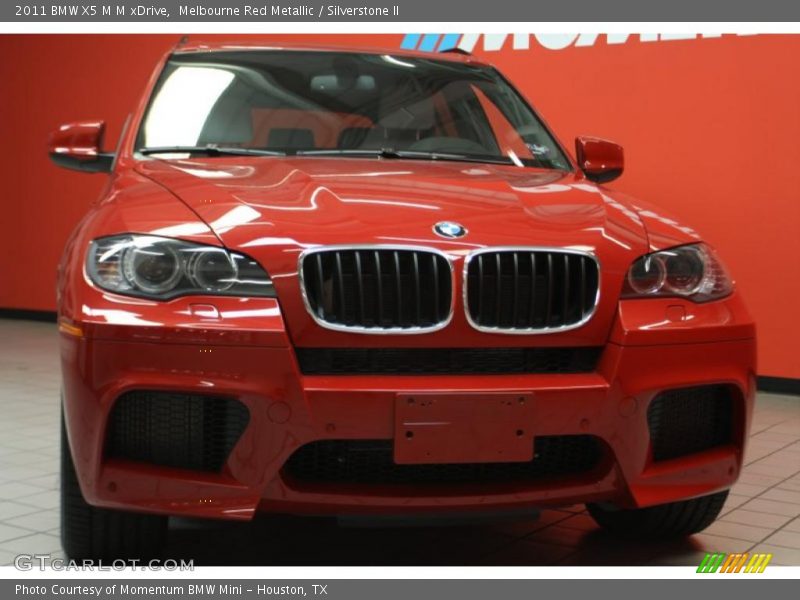 Melbourne Red Metallic / Silverstone II 2011 BMW X5 M M xDrive