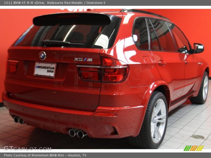 Melbourne Red Metallic / Silverstone II 2011 BMW X5 M M xDrive