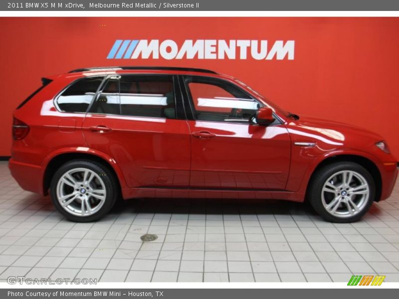 Melbourne Red Metallic / Silverstone II 2011 BMW X5 M M xDrive