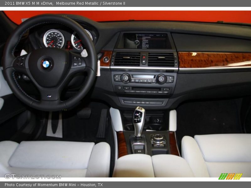 Melbourne Red Metallic / Silverstone II 2011 BMW X5 M M xDrive