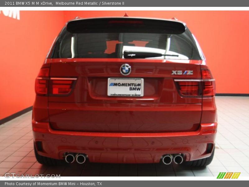 Melbourne Red Metallic / Silverstone II 2011 BMW X5 M M xDrive
