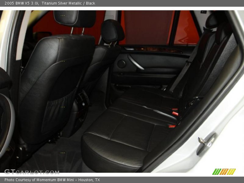 Titanium Silver Metallic / Black 2005 BMW X5 3.0i