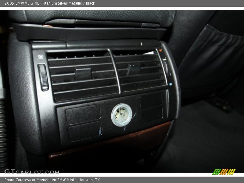 Titanium Silver Metallic / Black 2005 BMW X5 3.0i