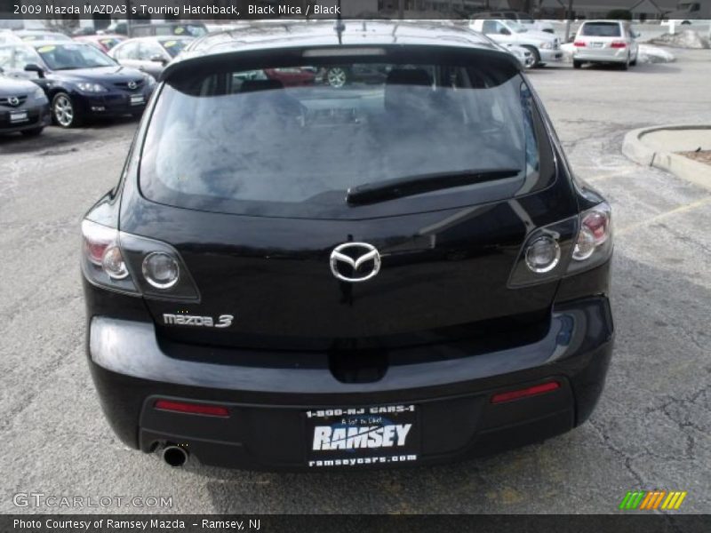Black Mica / Black 2009 Mazda MAZDA3 s Touring Hatchback
