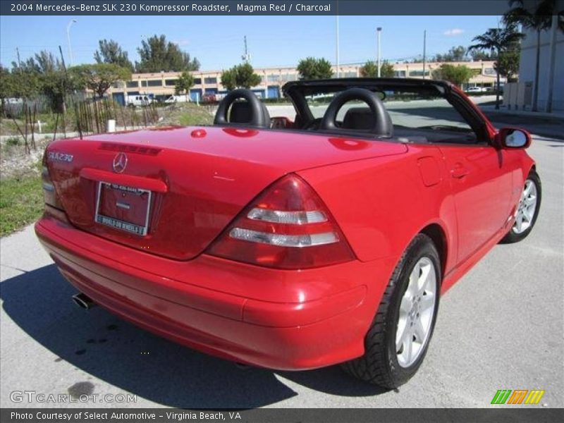  2004 SLK 230 Kompressor Roadster Magma Red