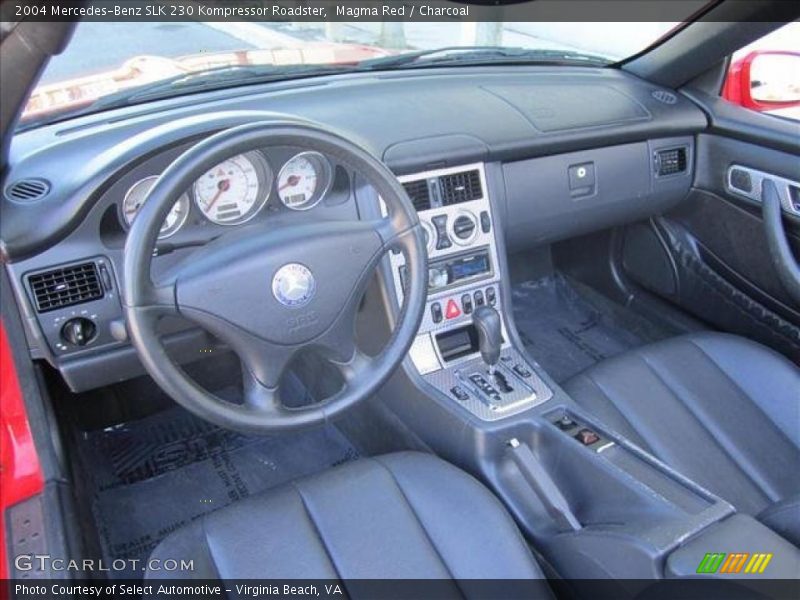 Charcoal Interior - 2004 SLK 230 Kompressor Roadster 
