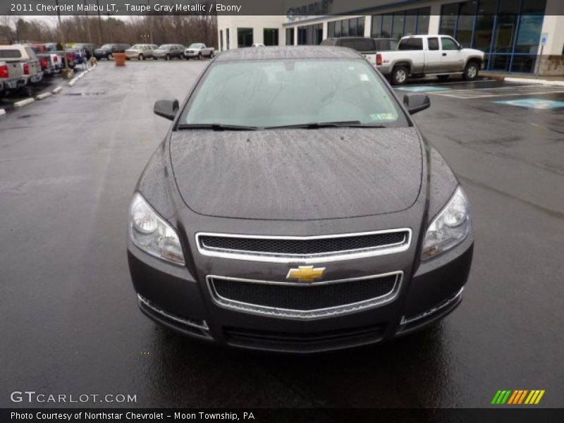 Taupe Gray Metallic / Ebony 2011 Chevrolet Malibu LT