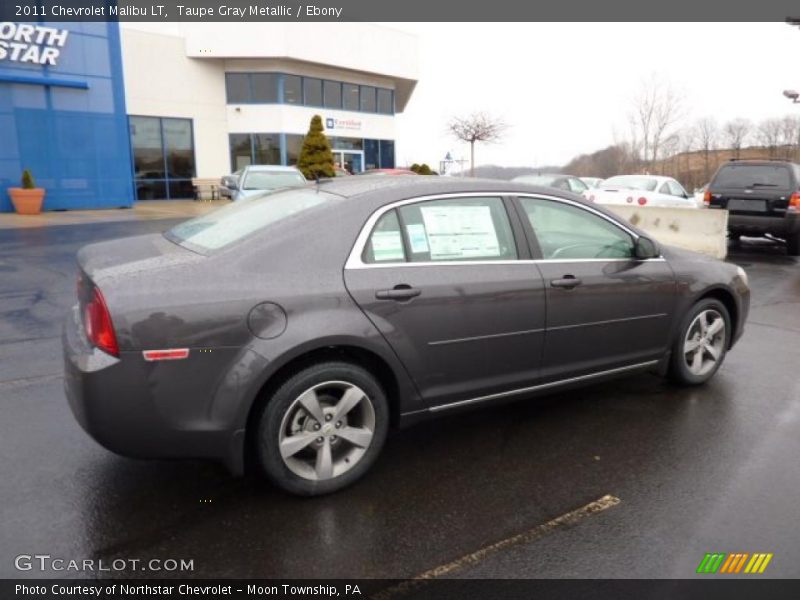 Taupe Gray Metallic / Ebony 2011 Chevrolet Malibu LT