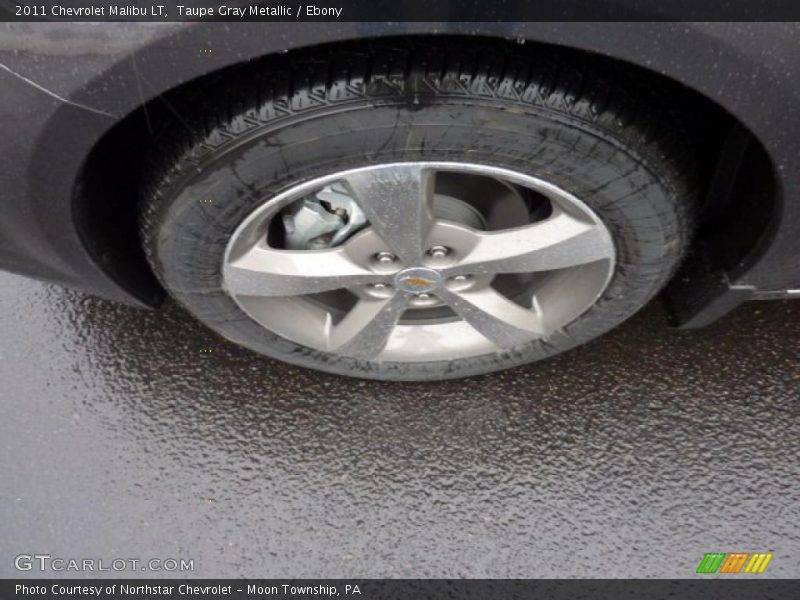 Taupe Gray Metallic / Ebony 2011 Chevrolet Malibu LT